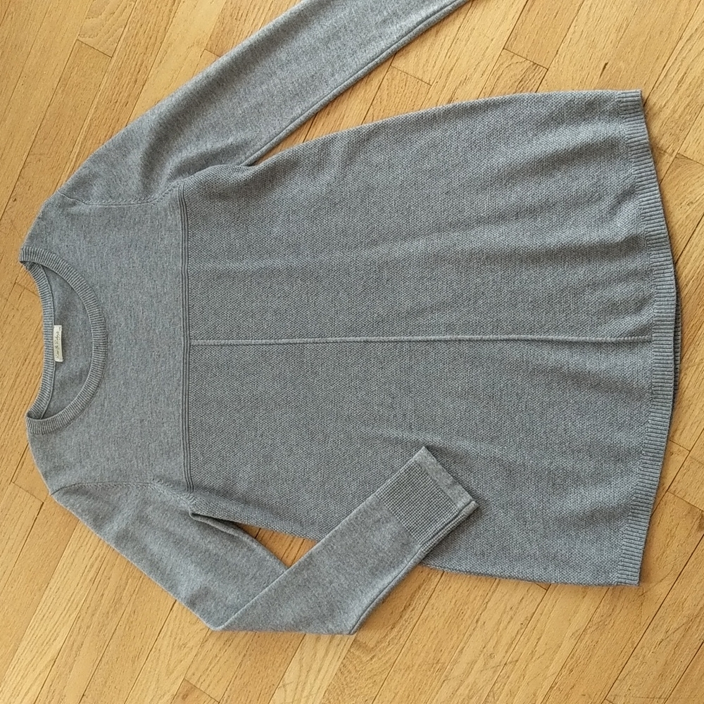 River & Ridge: grey tunic sweater